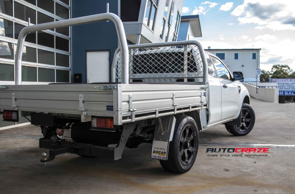 FORD RANGER BEAST BLACK & MACHINED WITH DARK TINT 8